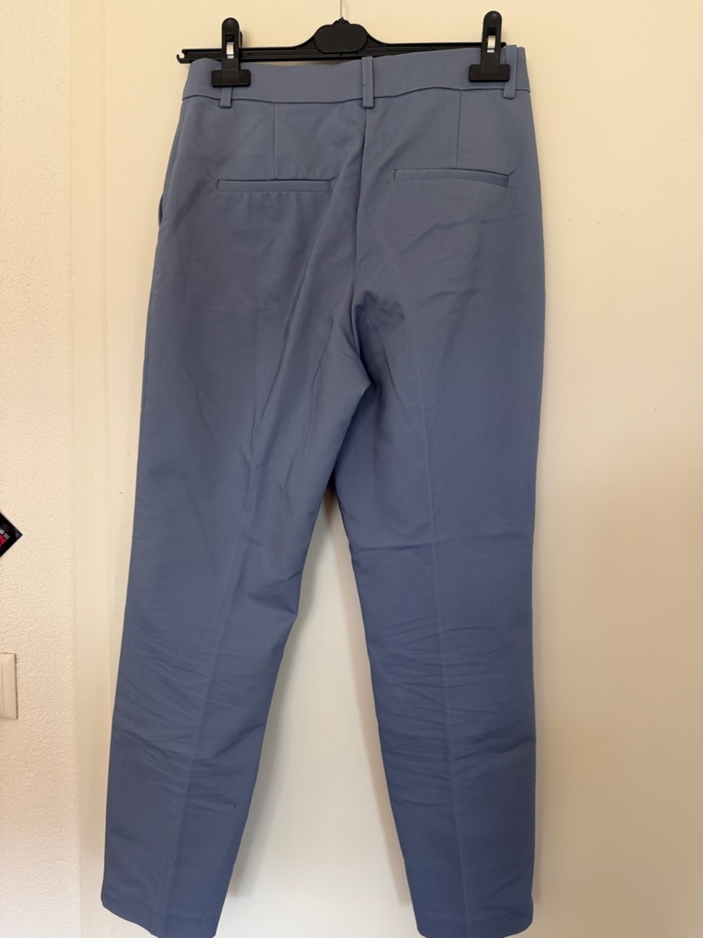 Bundle of 2 Ankle Pants. Zara Yellow (M) & H&M ice blue ankle (6) - Picture 7 of 8